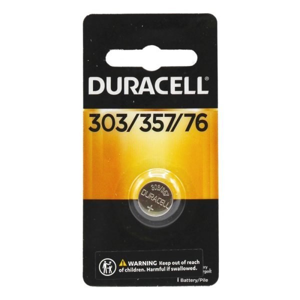 Duracell 303/357/76 1.5v Battery