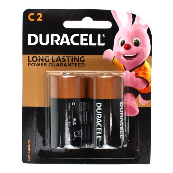 Duracell C Pk2 Alkaline Batteries