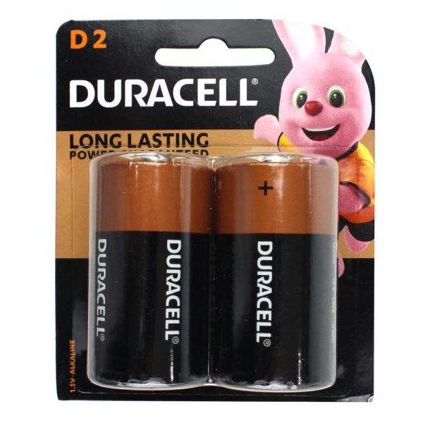 Duracell D Pk2 Alkaline Batteries