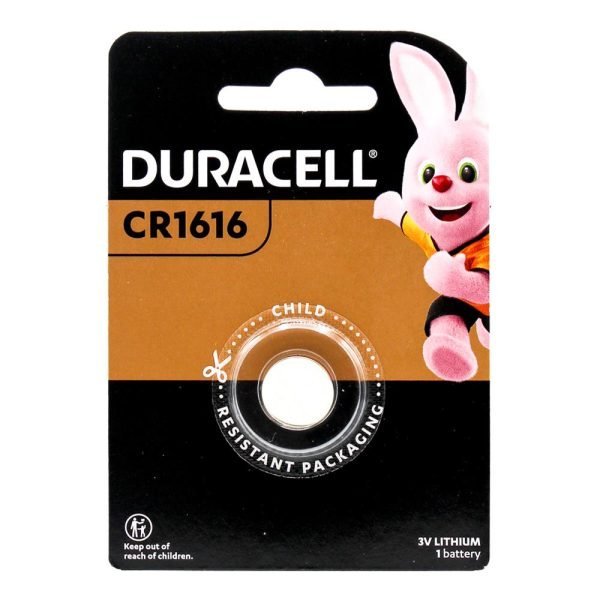 Duracell CR1616 3v Lithium Coin Battery