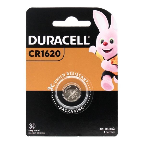 Duracell CR1620 3v Lithium Coin Battery