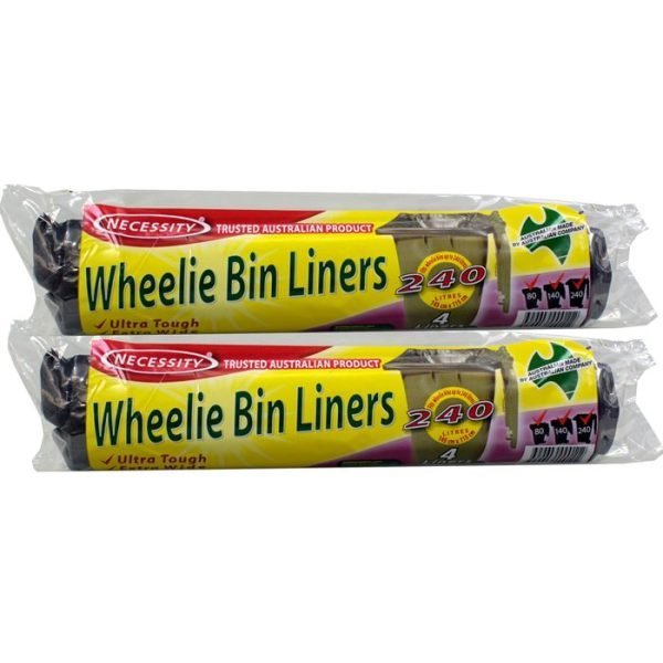 Garbage Bag Necessity 240 Litre (Roll of 4)