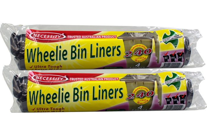 Garbage Bag Necessity 240 Litre (Roll of 4)