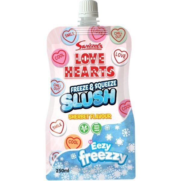 Love Hearts Slush Pouch 250ml