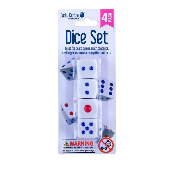 Dice Set Large 4pc