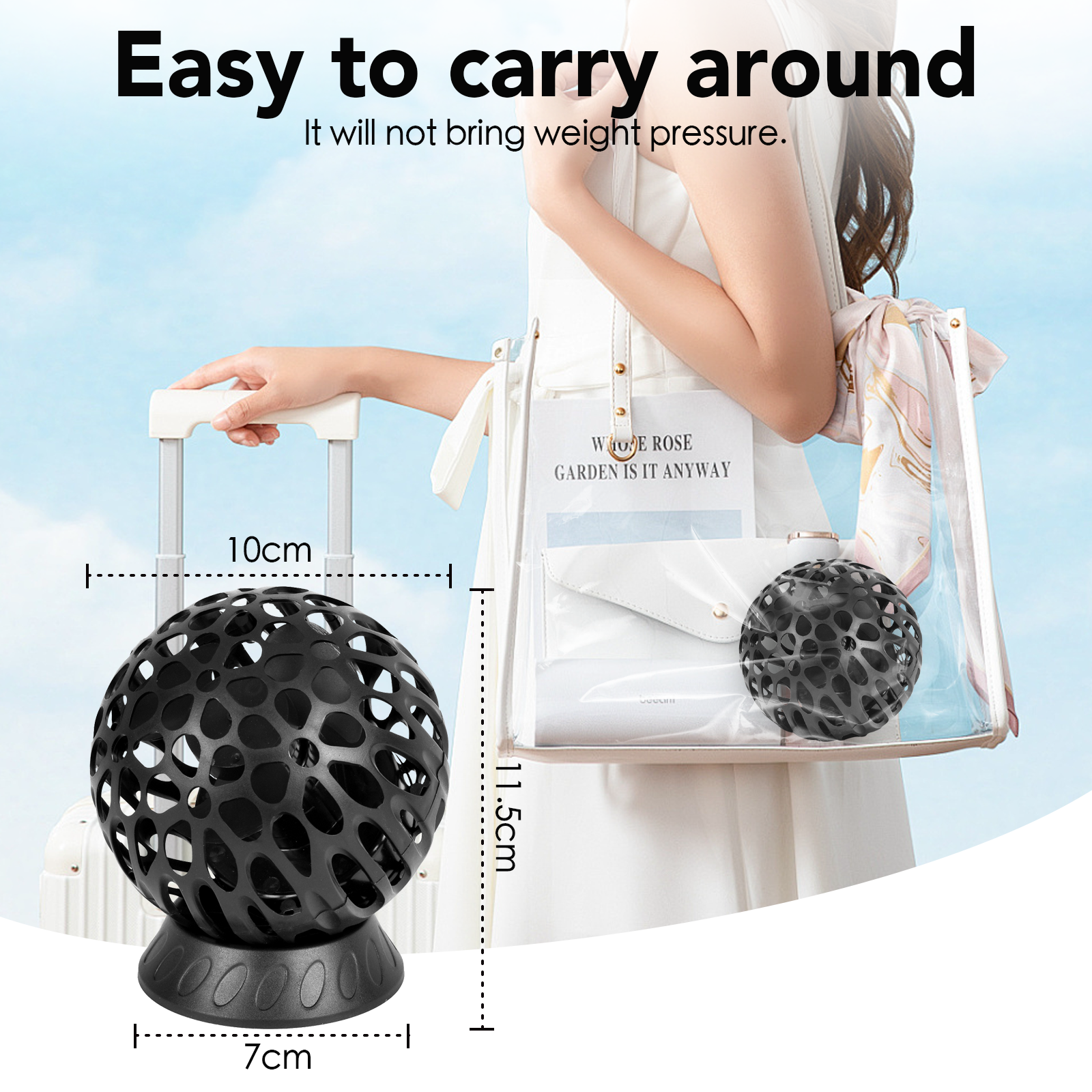 Battery Operated Mini Fan - Image 3