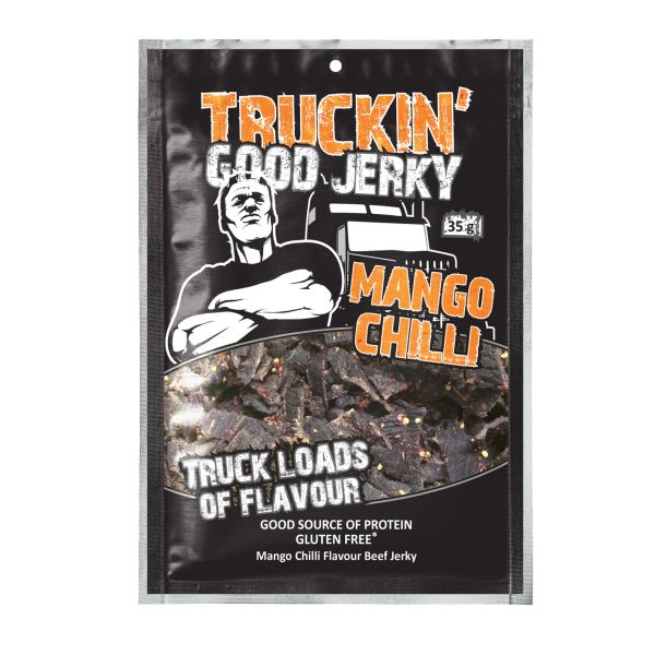 Truckin Jerky Mango Chilli 35g