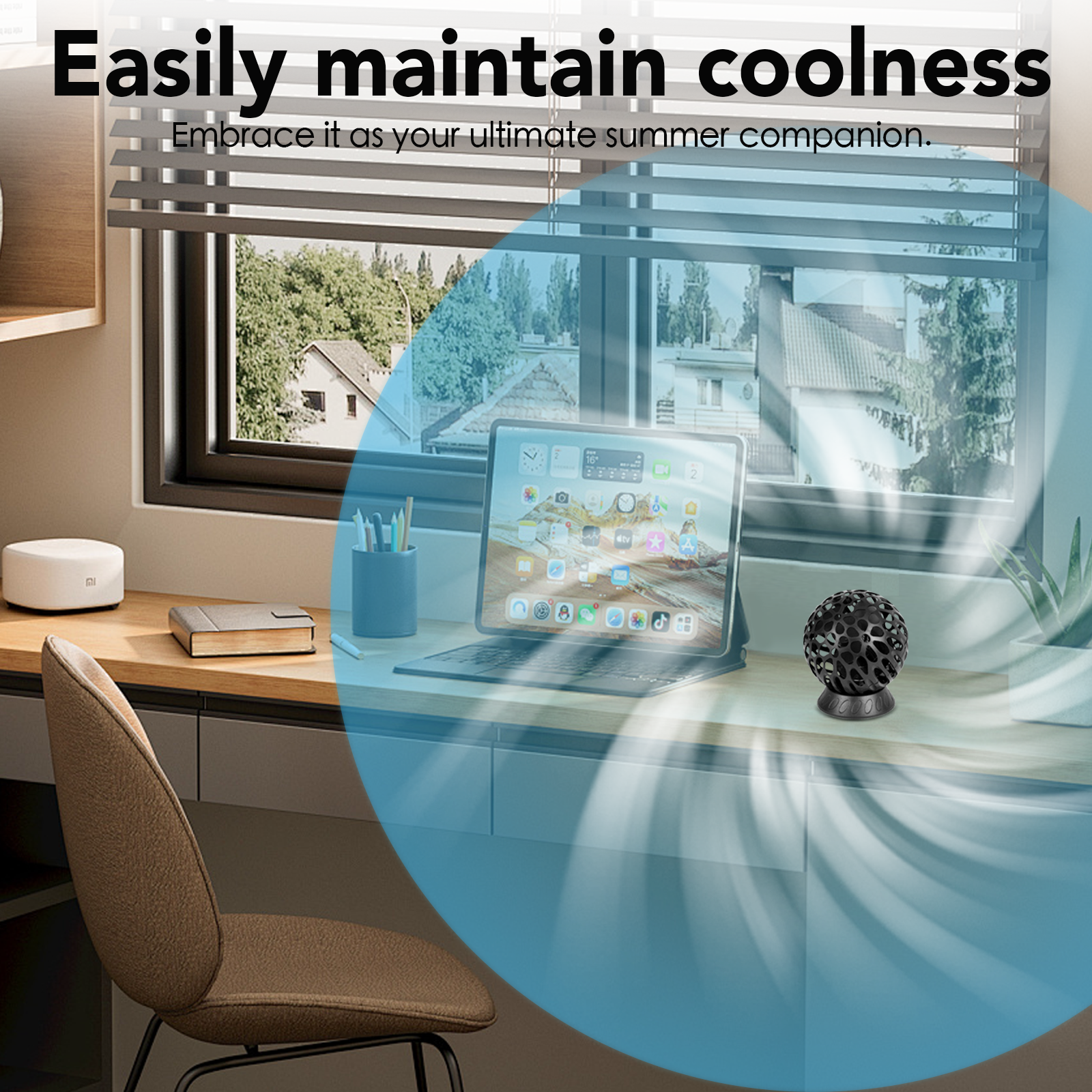 Battery Operated Mini Fan - Image 4