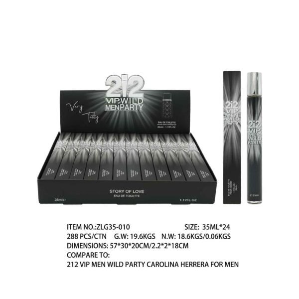 35ML 212 VIP Wild Men Party Perfume