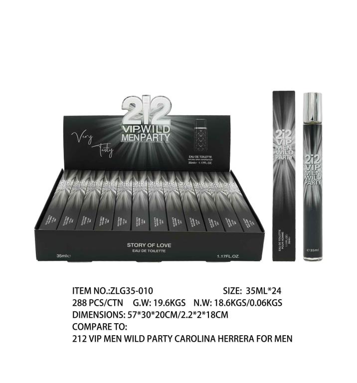 35ML 212 VIP Wild Men Party Perfume