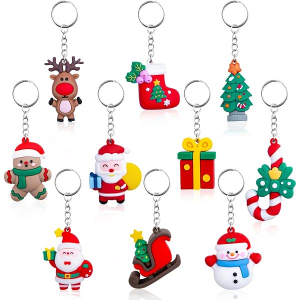 Christmas Keyrings Assorted Designs