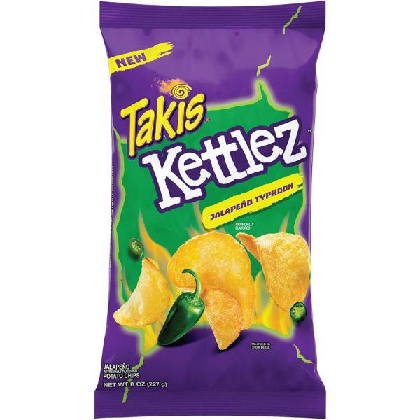 Takis Jalapeno Kettlez Chips 226g