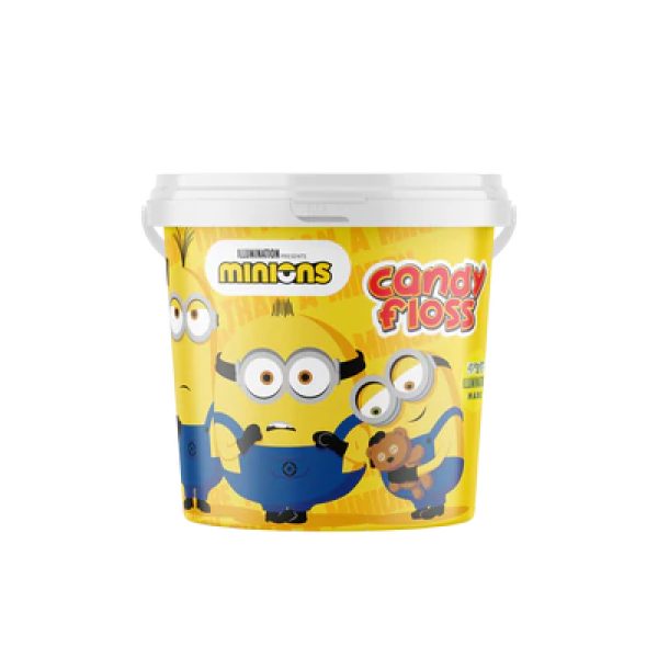 Candy Floss Minions Bucket 50g