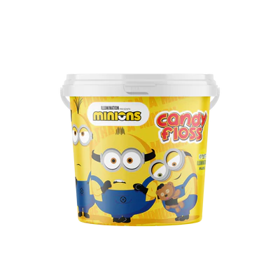 Candy Floss Minions Bucket 50g