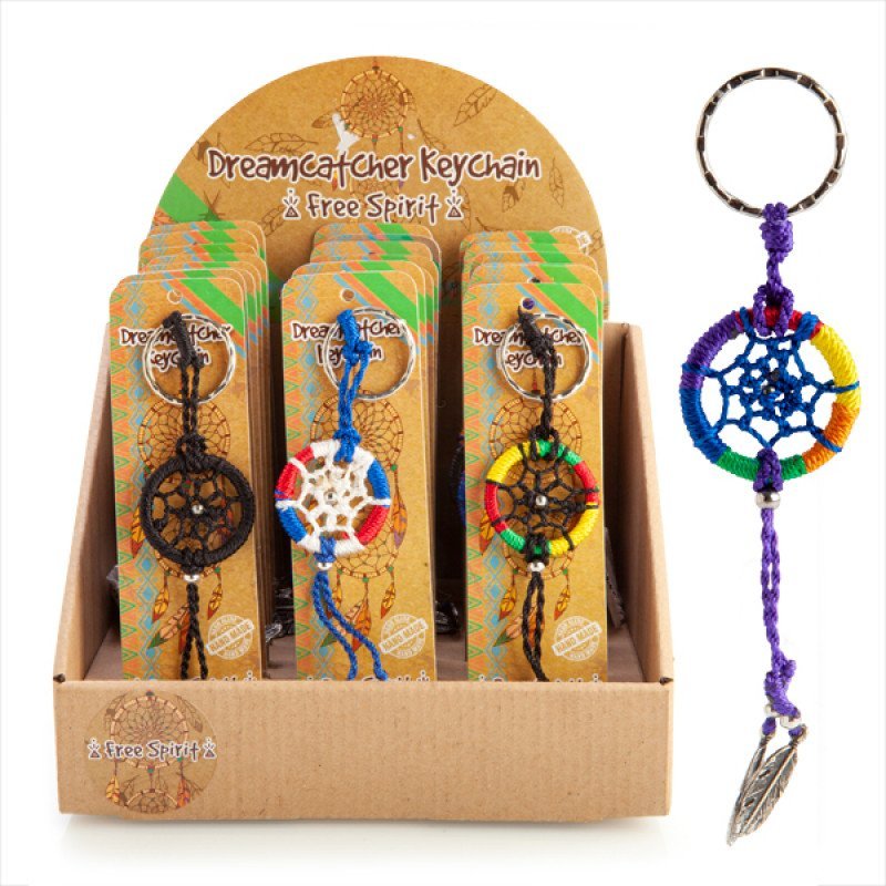 Handmade Dreamcatcher Keychain