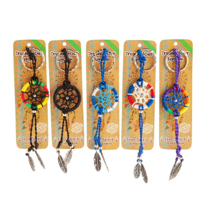 Handmade Dreamcatcher Keychain - Image 2