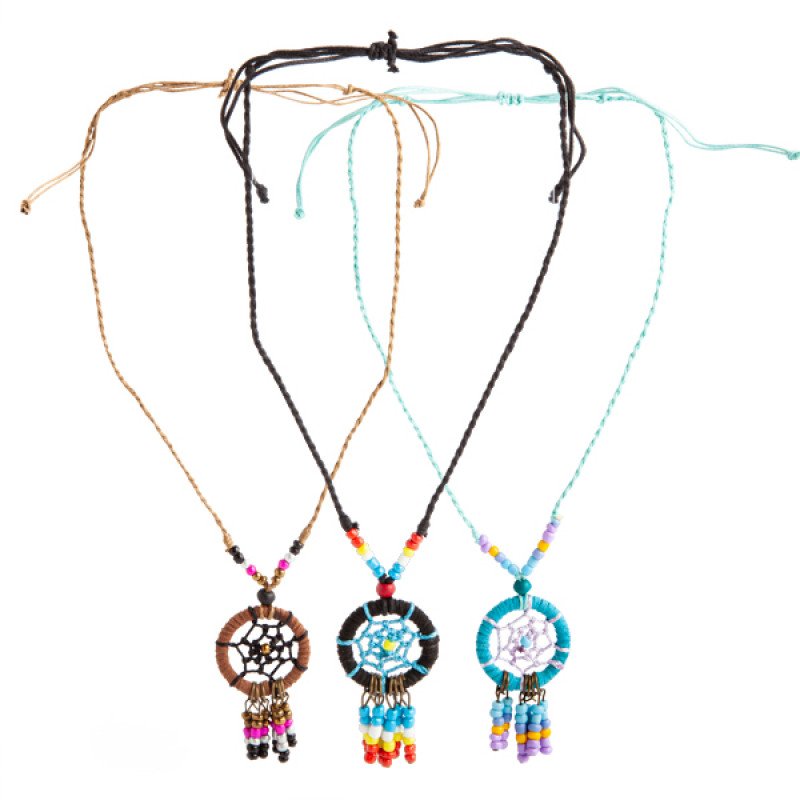 Handmade Dreamcatcher Necklace - Image 2
