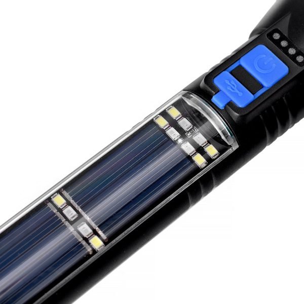 Brillar Solar Power Multifunction Trekking Torch