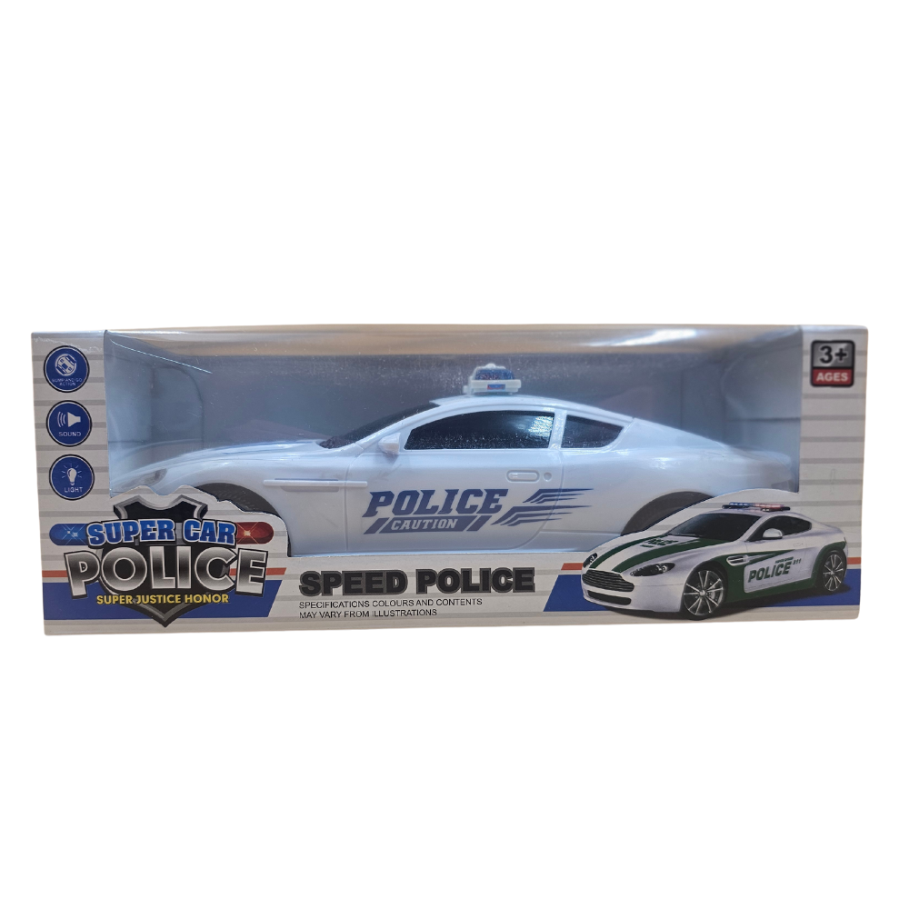Battery Operated Police Car