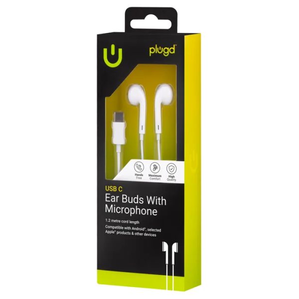 Ear Buds With Mic Into Type C