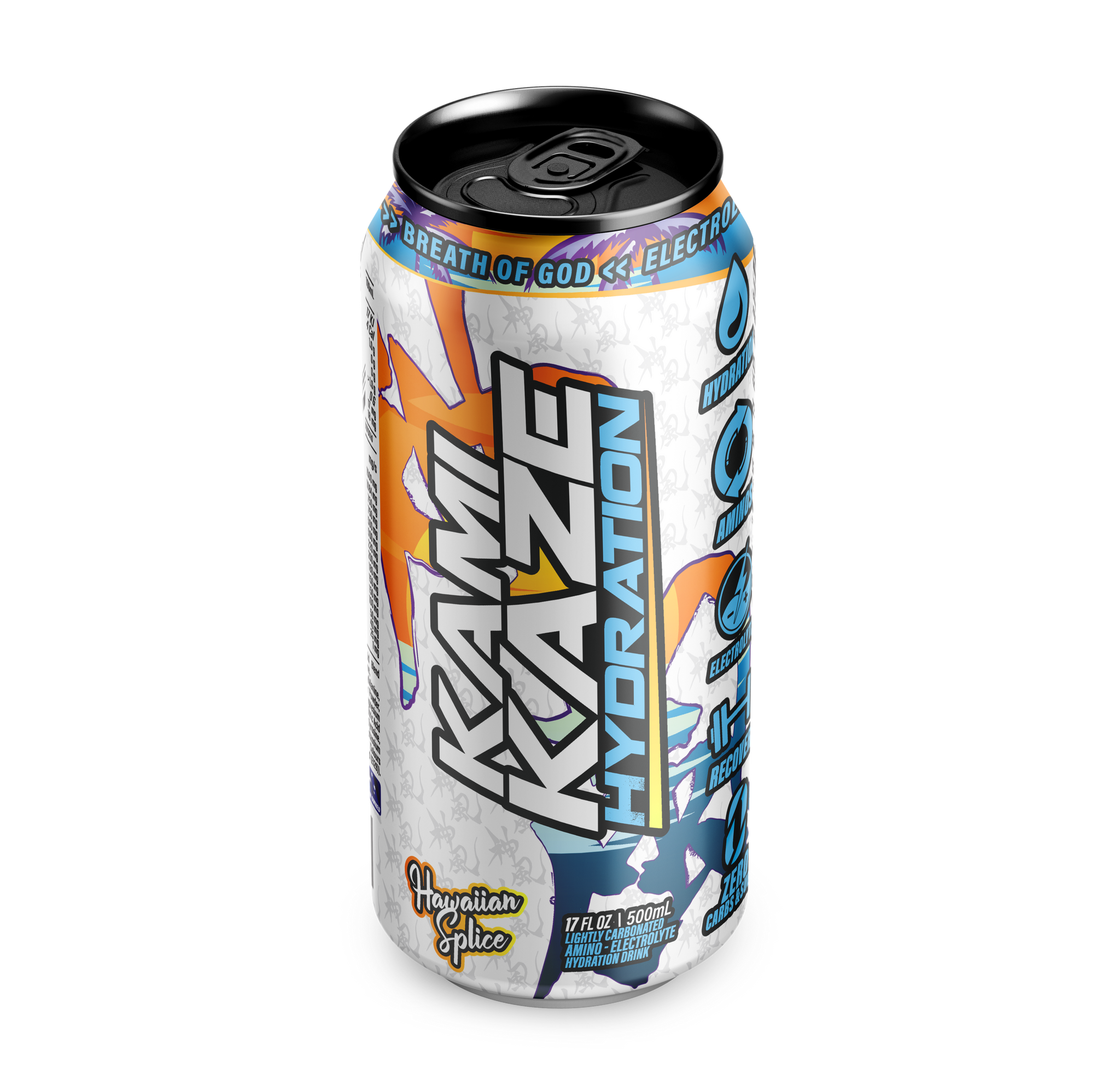 Kamikaze Hydration - 500Ml Can - Hawaiian Splice