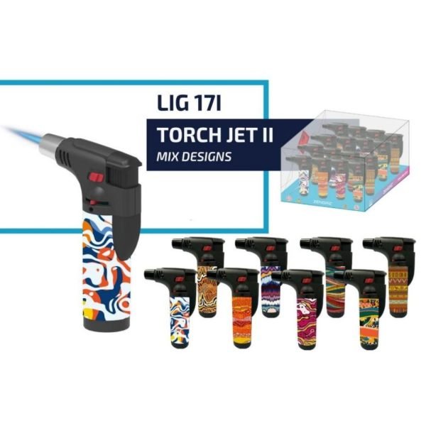 Zengaz Torch Jet Lighter - Mixed Designs I