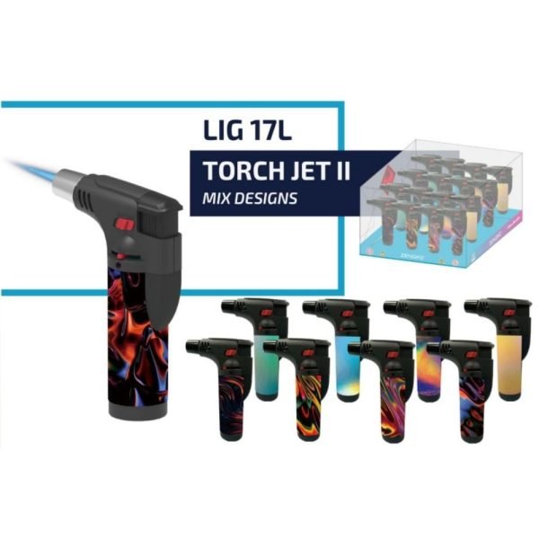 Zengaz Torch Jet Lighter - Mixed Designs L