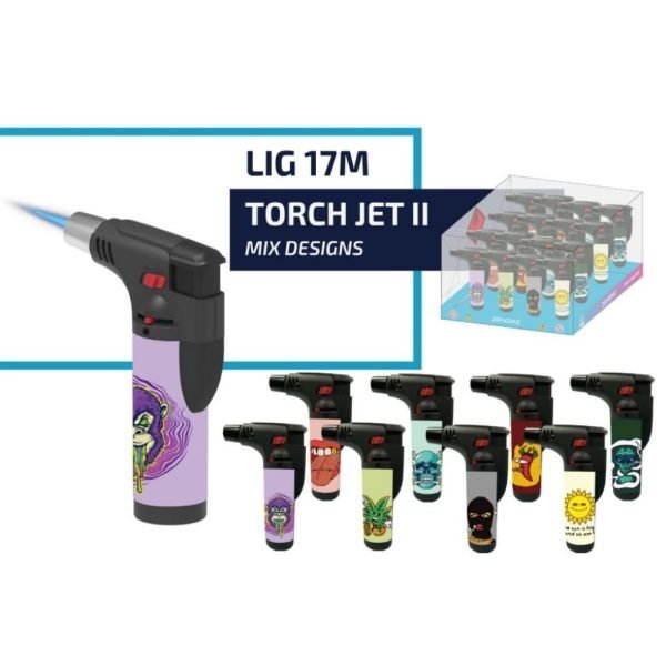 Zengaz Torch Jet Lighter - Mixed Designs M