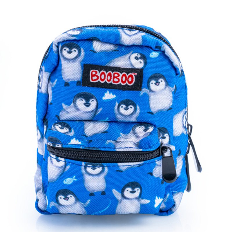 Dark Blue Penguin BooBoo Backpack Mini