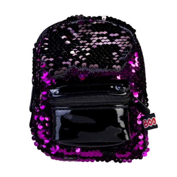Purple Sequins BooBoo Backpack Mini