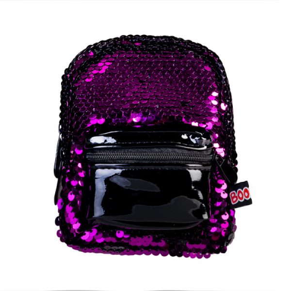 Purple Sequins BooBoo Backpack Mini