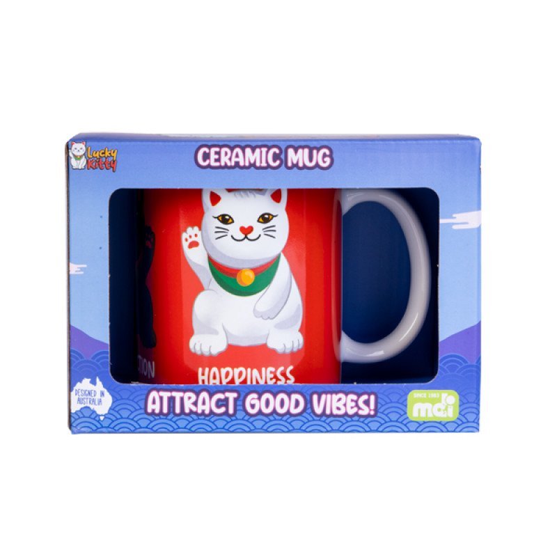 Lucky Kitty Coffee Mug - Image 4