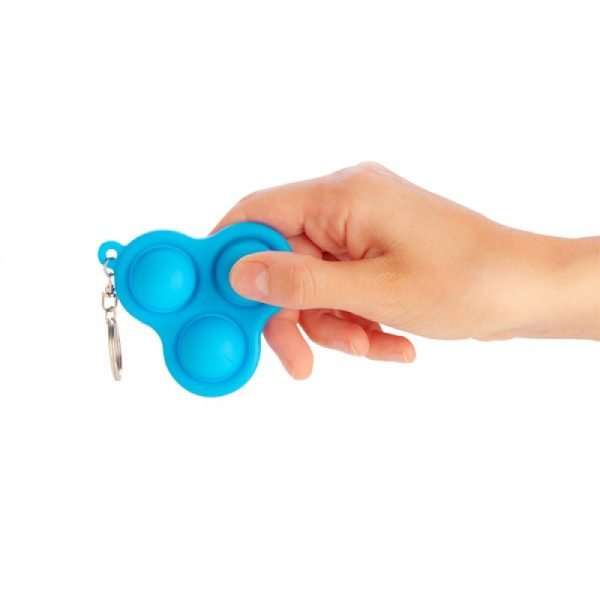 Push & Pop Triple-Pop Keychain