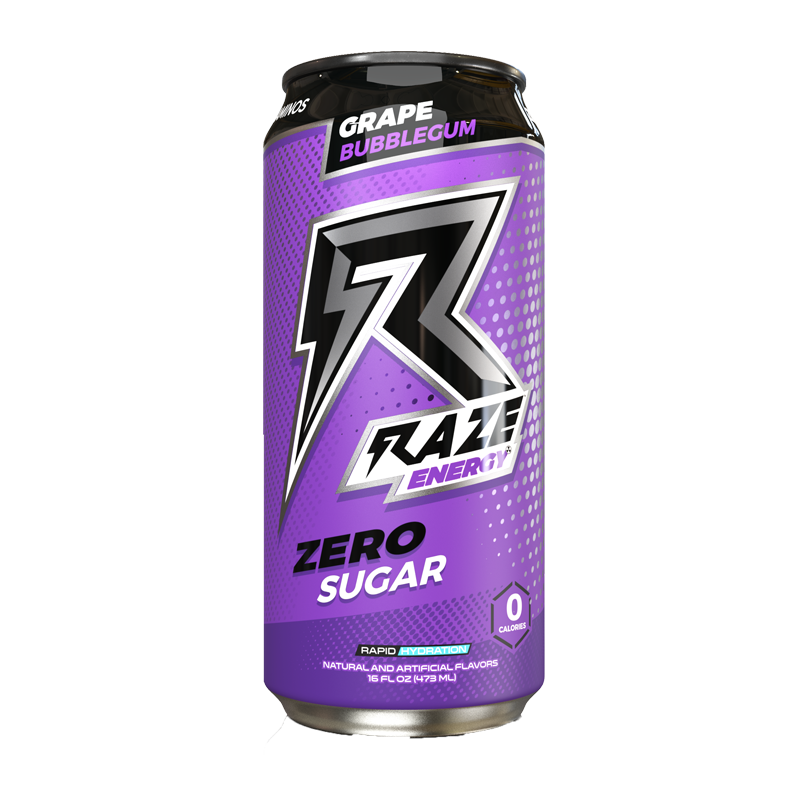 Raze Grape Bubblegum 474ml