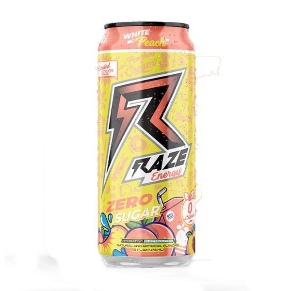 Raze White Peach 474ml