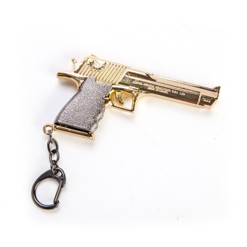 Metal Gun Keychain - Image 2