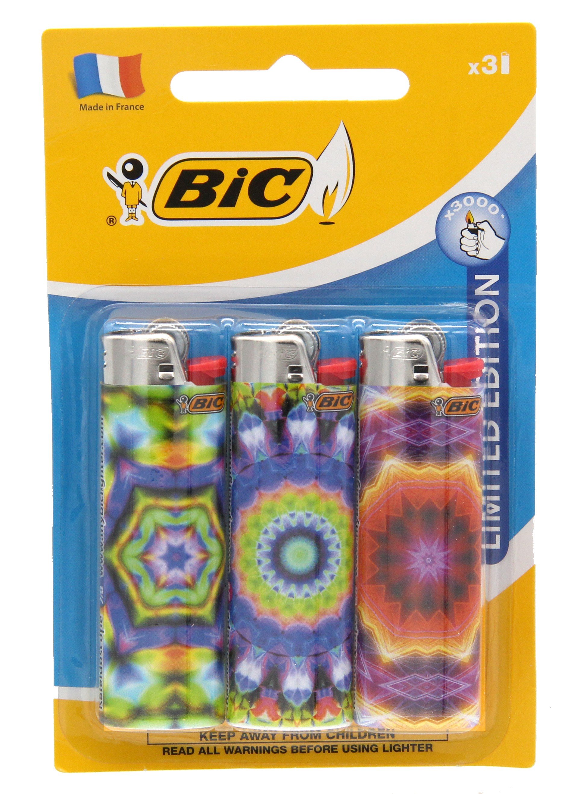 Bic Lighter Print 3pk - Assorted - Image 2