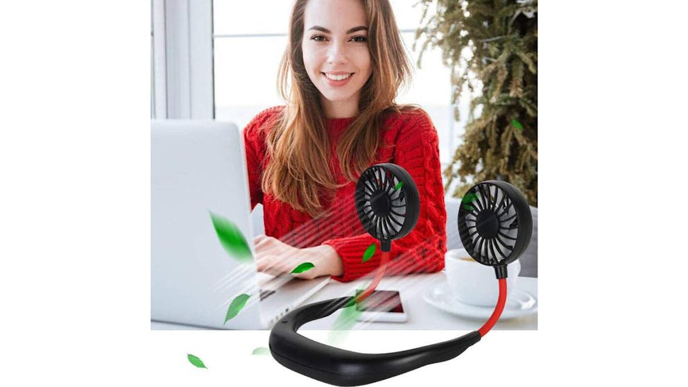 USB Rechargeable Neck Fan - Image 3