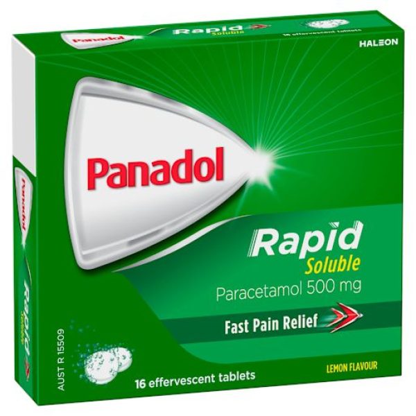 Panadol Rapid Tablet Soluble 16pk