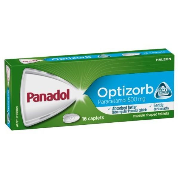 Panadol Caplet Optizorb 16pk