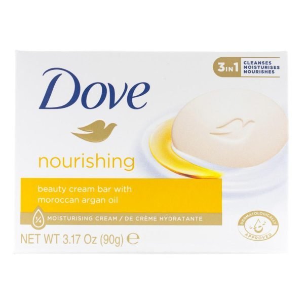 Dove 90g Beauty Cream Bar With Moroccan Argan Oil Nourishing