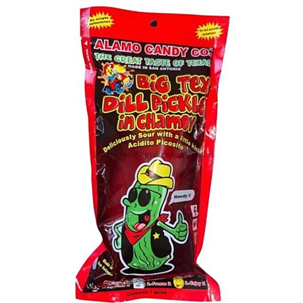 Alamo Candy Big Tex Dill Chamoy Pickle