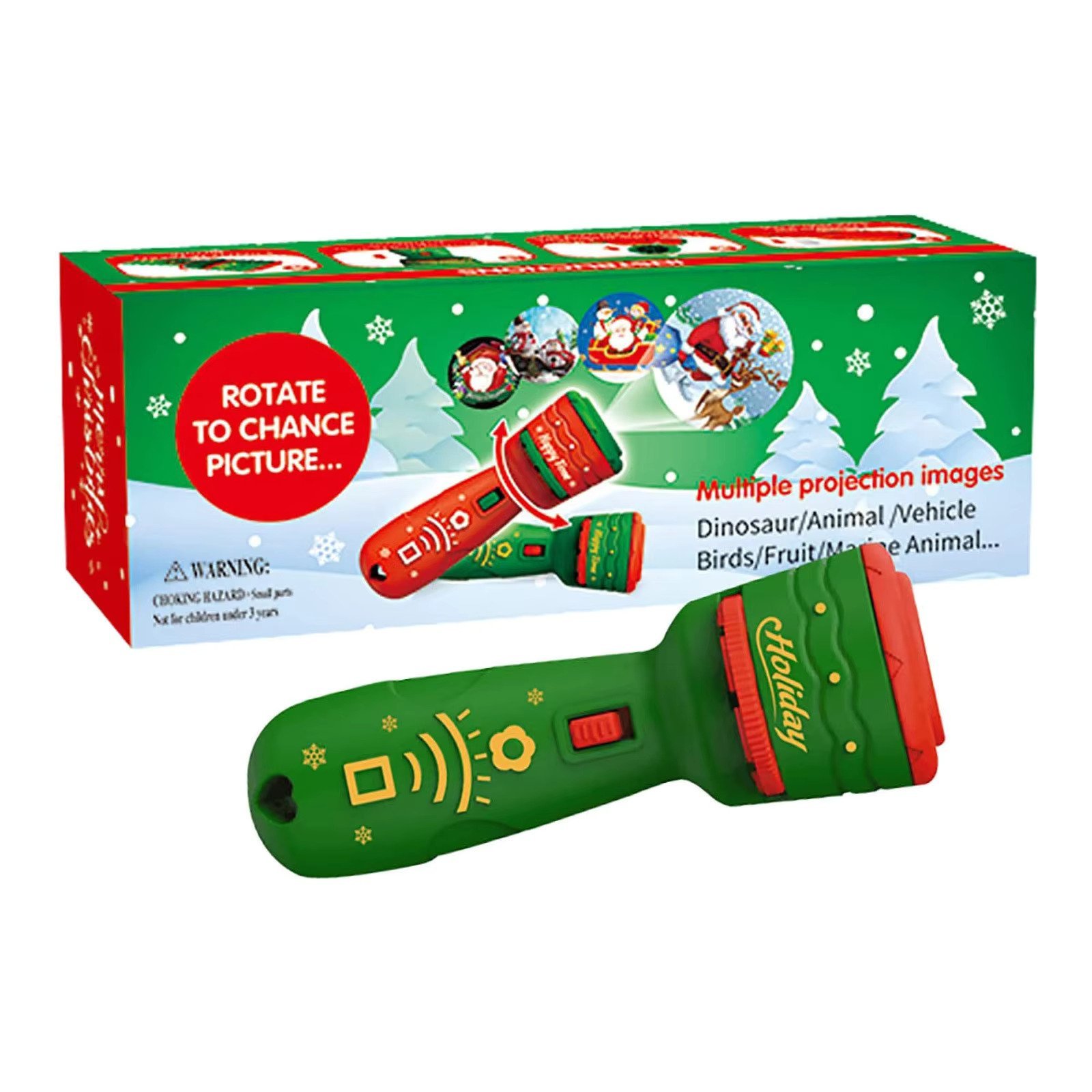 Christmas Projection Flashlight