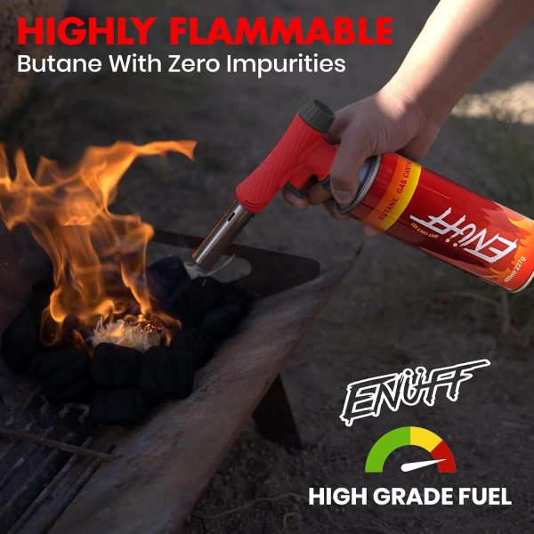 Enuff Butane Gas Cartridges 400ml