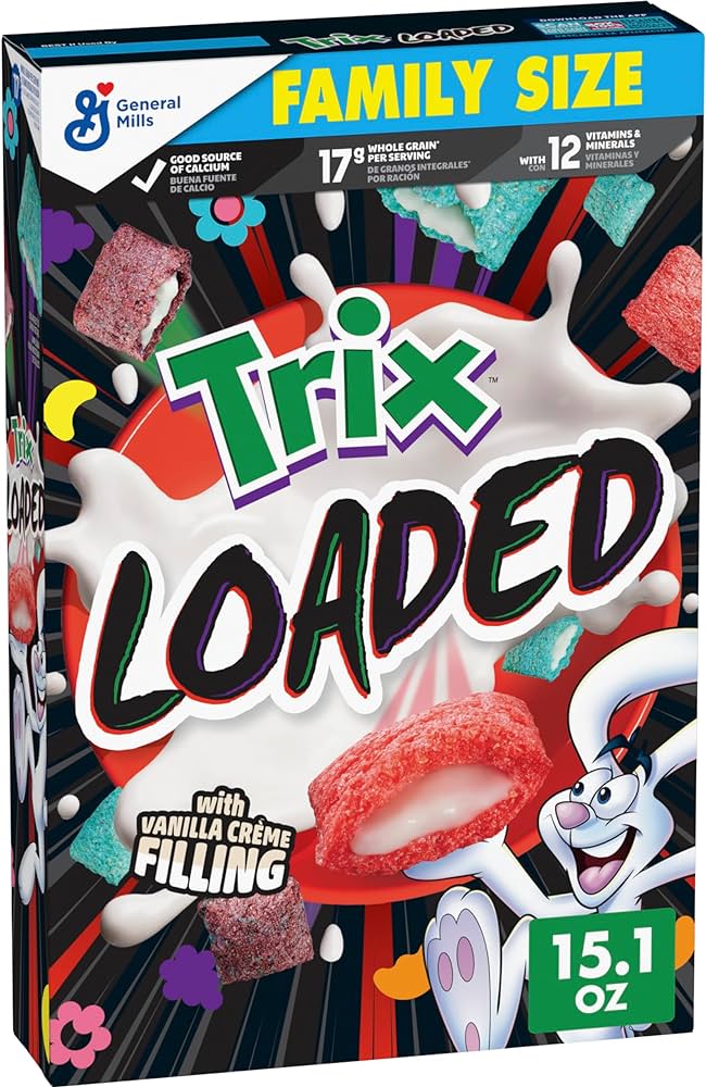 Trix Loaded Large Size Cereal 368g