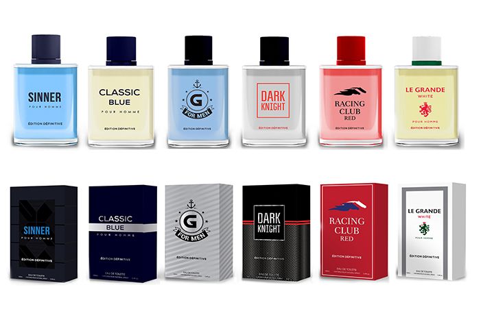 Assorted Men's Perfume in Box 100ml