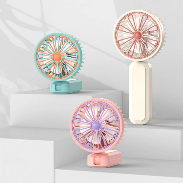 Handheld USB Electric Fan (Assorted Colours)