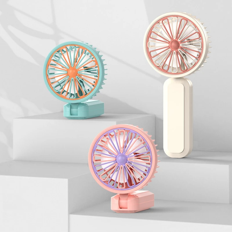 Handheld USB Electric Fan (Assorted Colours)