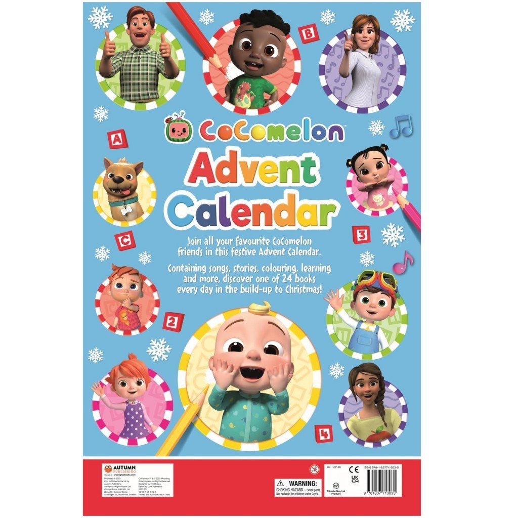 CoComelon Storybook Collection Advent Calendar (24 Books) - Image 4
