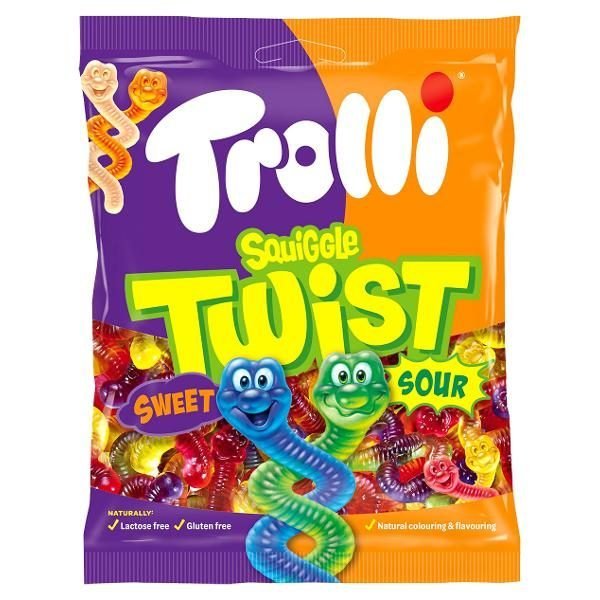 Trolli Squiggle Twist Bag 140g